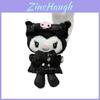 Sanrio Kuromi Plush Doll With Short Plush Material For Bag Decoration And Collectors