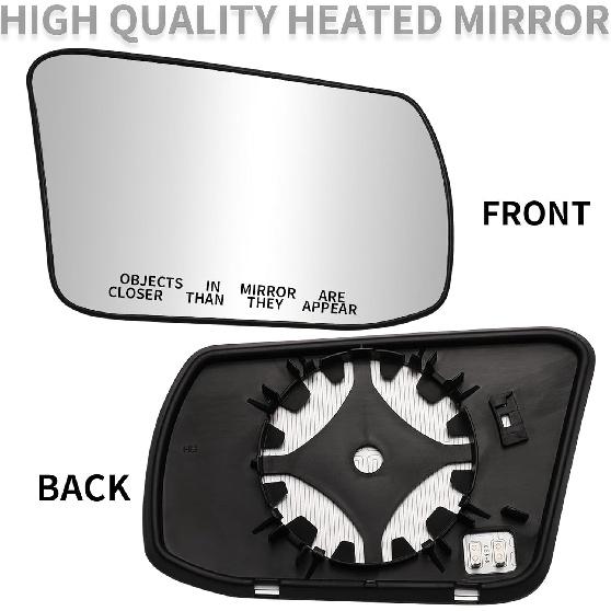 Passenger Side Mirror Replacement For Nissan Altima 2013 2014 2015 2016 2017 2018 Sentra 2013 2014 2015 2016 2017 2018 - Right Side Mirror Glass,
