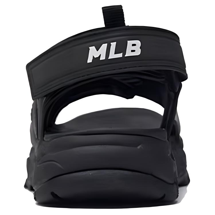 MLB Sandal Chunky Mask Lightweight Comfortable Beach Sandals Unisex Sandals Black 3ASDRNS43-50BKS