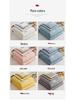 Cotton Solid Color Summer Quilt - Lightweight & Breathable for Dorms and Homes