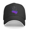 Neon Line DJ Vinyl Rhythm Portrait Hip Hop Hat Fashion Outdoor Sports Sandwich Baseball Cap