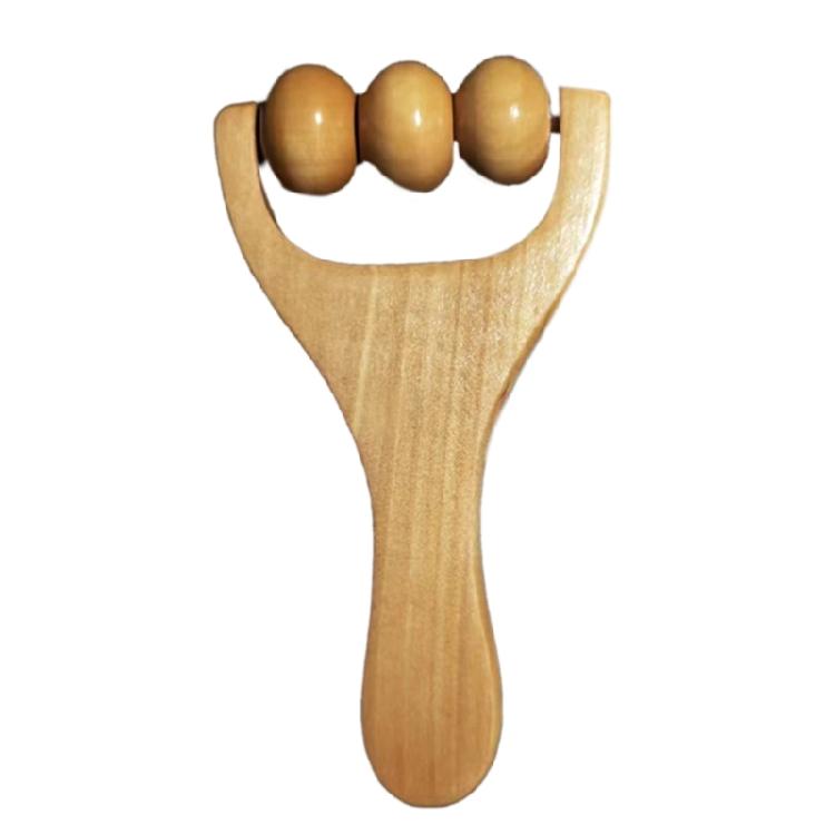 Soothing Wood Body Roller Gentle Massage Tool for Women and Men Massage Roller Deep Tissue Roller