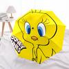 1pc Tweety2 Umbrella, Sun Protection, And UV Shielding. It Has Eight Sturdy Ribs for Outdoor Use And Perfect Gift