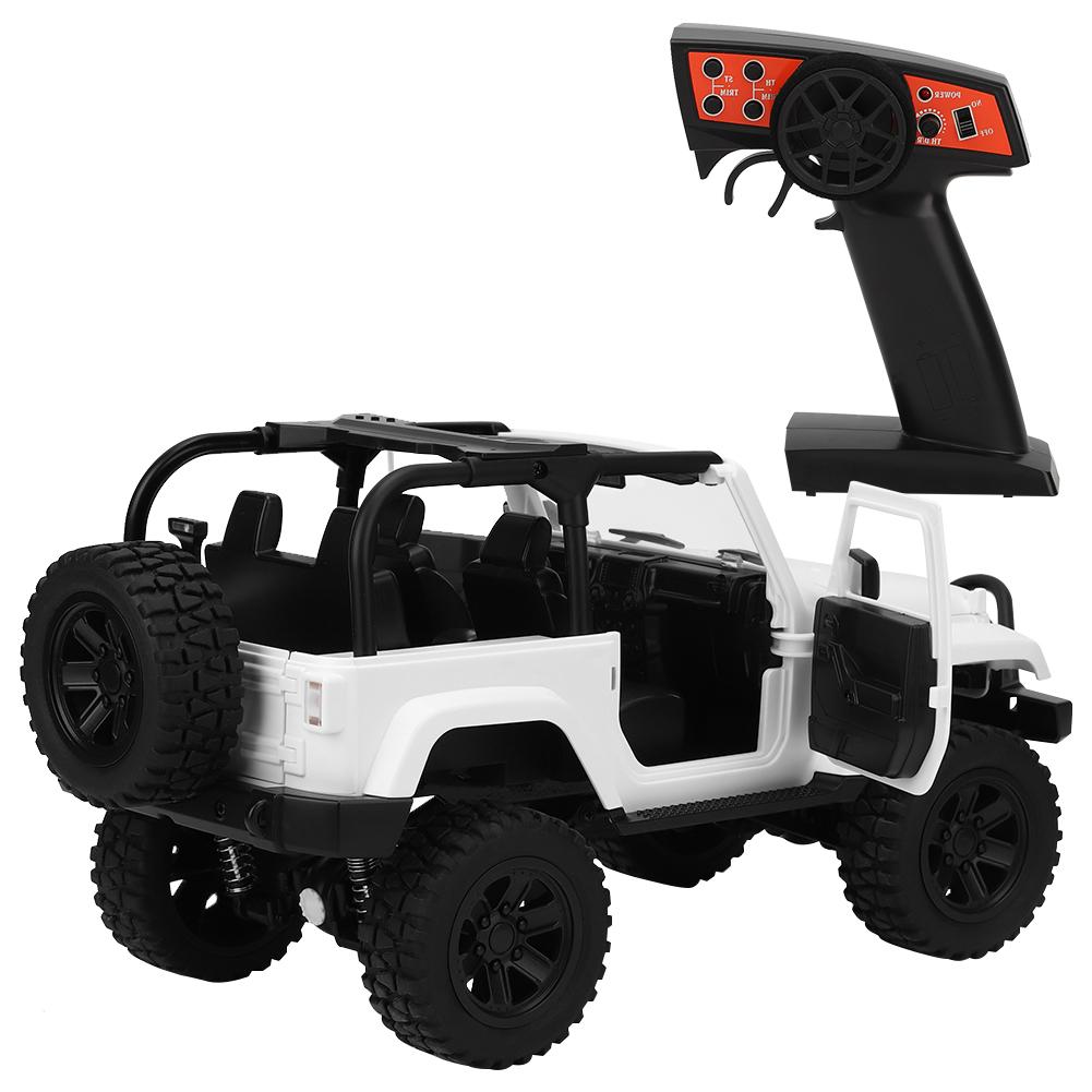 1 14 RC Car Toy FourWheel Drive 2.4GHz Remote Control Children Car Vehicle Toy(White Standard Type)
