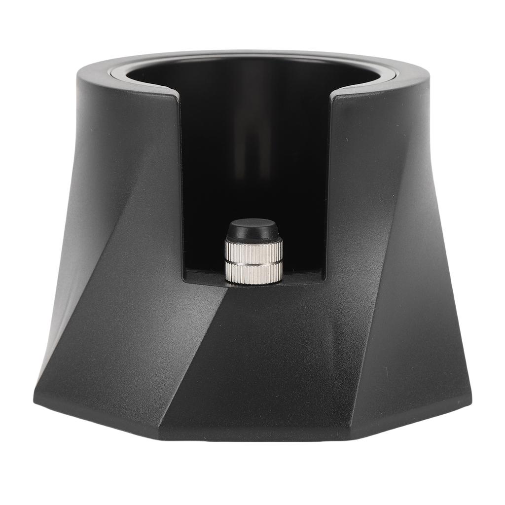 Kaffee Siebträger Ablagehalter Höhenverstellbar Rutschfester Boden Schwarz Spirale Kaffeepresse Tamper Basis Sitz für Kaffee