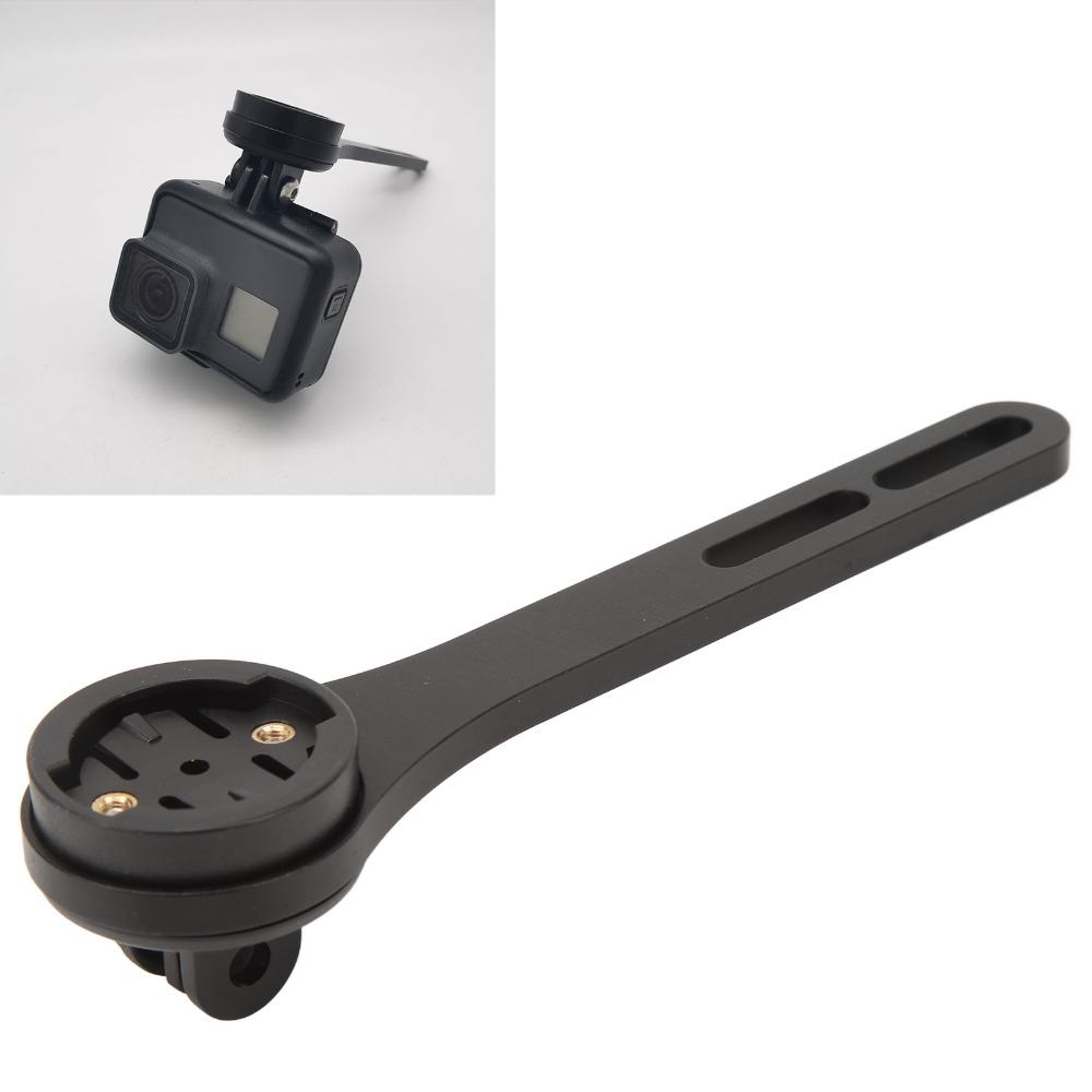 Black Bicycle Computer Mount with Screw Bike Computer Mount  Cycling Accessory Installation