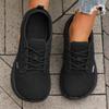 Soft New Women'S Wide Last Shoes Breathable Shock-Absorbing Platform Thick Soled Walking Shoes Outdoor Daily Versatile Sneakers