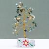 Moss Agate Crystal Tree 80 Crystals