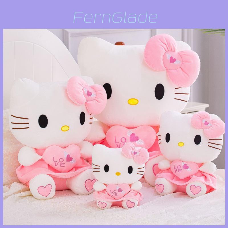 Adorable Hello Kitty Kawaii Toy Lovely Filled Pillow Soft Plush Doll Perfect Children Gift