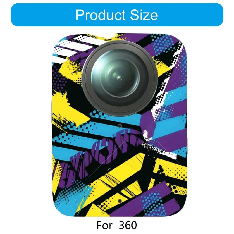 Camera Skin Decals Wrap Protections Precise Cut Adhesive Film Multiple Pattern for Scratch Resistant