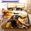 Set Lenzuola 3 Pezzi Personaggi Genshin Impact 3 Fantasie Set Copripiumino include Copripiumino e Federe, Decorazione Camera da Letto Perfetta per Tutte le Stagioni e Regalo