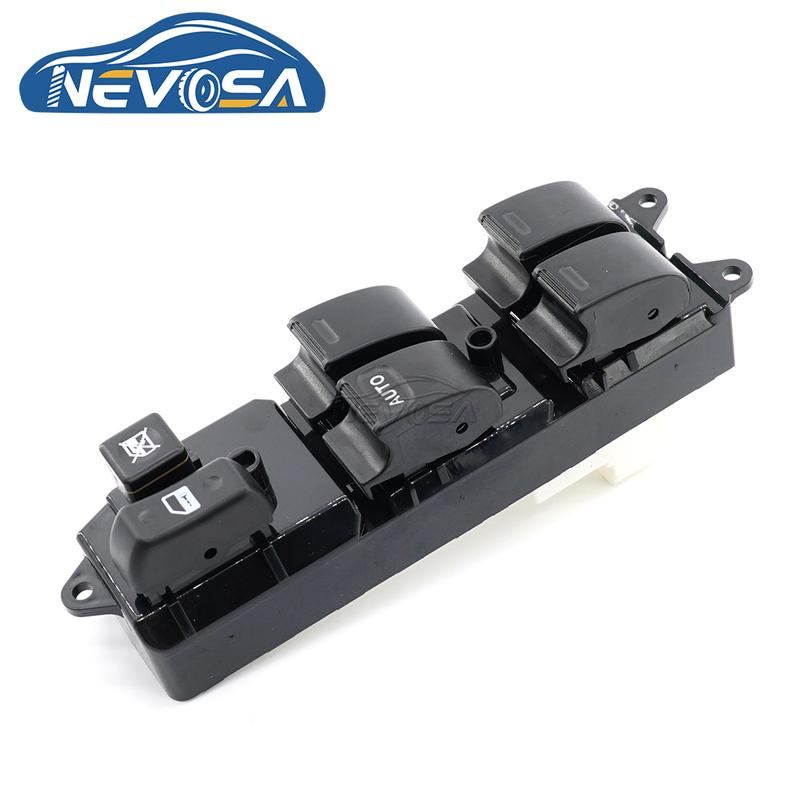 Fahrerseite Hauptschalter für elektrische Fensterheber Für Toyota Corolla NZE120 ZZE121 ZZE122 Camry 2002 2006 Sienna 2004-2009 84820-12480 84820-42090
