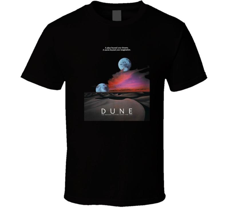 Dune 80s Retro Sci-fi Movie Unisex T-shirt