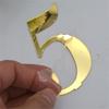 10pcs Wedding Table Numbers Gold Mirror Acrylic Signs Reception Number Decor X3UC