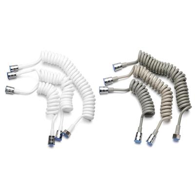 Line Style Anti-wrap Spring Shower Hose Toilet Bidet Water Plumbing Bath Sprayer Connect Pipe