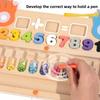 Bead Maze Wooden Magnetic Counting Toy For Kids Educational Play