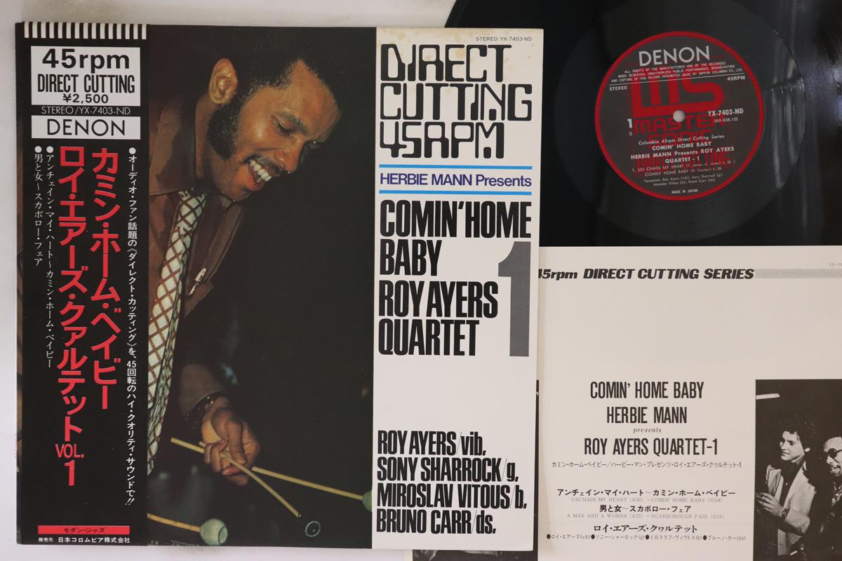 

12inch Record ROY AYERS - Comin Home Baby YX7403ND DENON 1978 Japan Obi Jazz Used