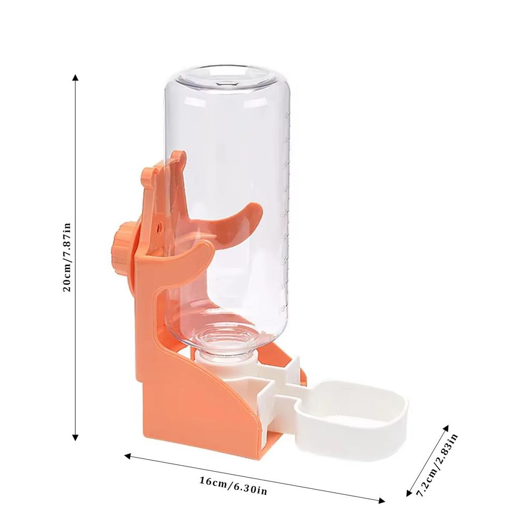 Hanging Pet Drinker Automatic Water Dispenser For Small Animal Pet Adjustment Pet Water Bottle For Parrots Birds Rabbits Cat Dog