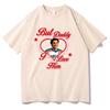 Magliette Romantiche Hockey Fuori dal Campus Ma Papà Lo Amo Stampa Grafica Maglietta di Cotone Graham Logan Magliette Oversize in Cotone Gotico