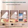 Cartoon Cute Bear Usb Charging Led Table Night Light Three-Speed Adjustable Child Eye Protection Warm White Desk Lamps Ornaments