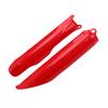 1 Pair Front Fork Guard Red Motorcycle Fork Shock Absorber Protector Replacement for CR125 CR250 CR500 1993 2007