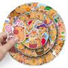 100 Capybara Doodle Stickers - Cute Cartoon Animal Decorations for Phone Cases and Mochi DIY Projects.