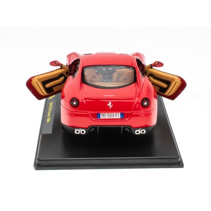 Voiture Miniature De Collection - Ferrari - 599 GTB Fiorano 2006 - Rouge - Intérieur