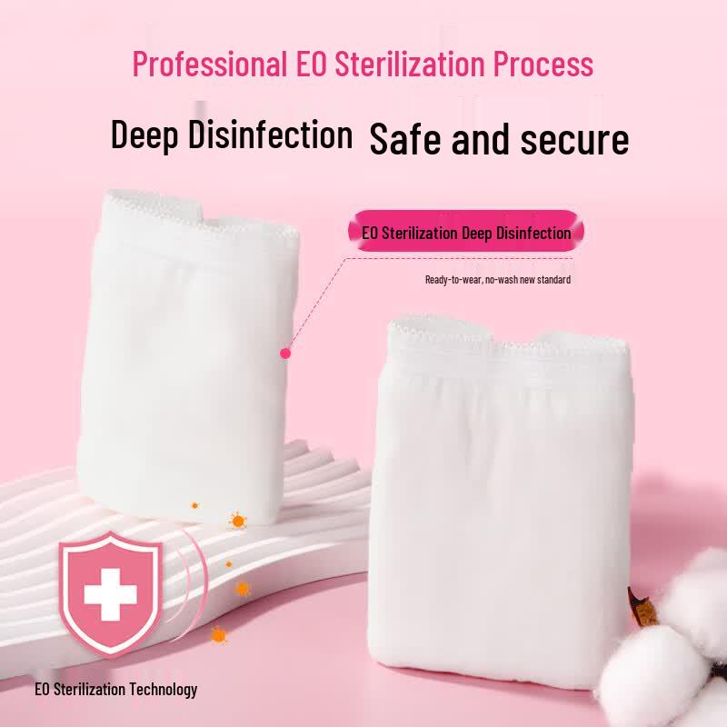 One's Member Disposable Cotton High-Waist Women's Underwear (10-Pack)