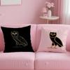 popular game OvO Cushion Cover Soft & Easy-Wash Pillow Case – Versatile for Couch, Bed, Travel and Office