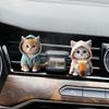 3pcs Animal Shape Freshener Diffuser Long-Lasting Fragrance Car Scent  Car Decoration