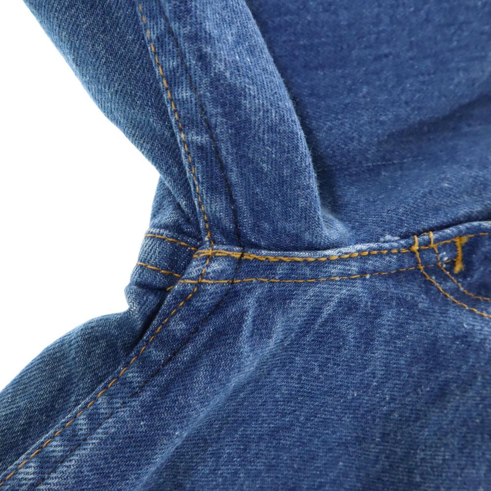 Levi's Calças de ganga retas 42 Talon Vintage anos 80 Masculinas Usadas