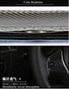 38cm PU Leather DIY Black Carbon Fiber Deluxe Car Steering Wheel Cover Trim 1Pcs