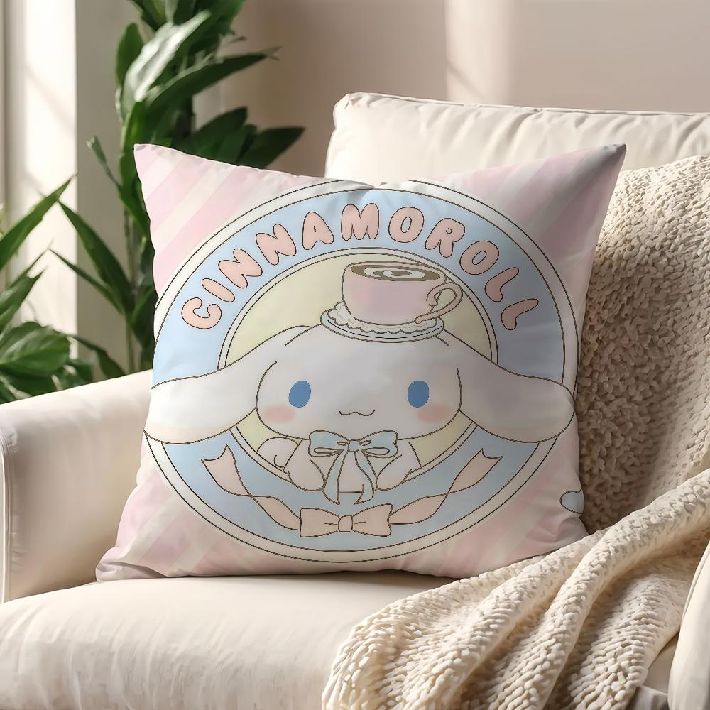 CCinnamoroll Cute Cartoon cushion cover For Pillow Printing Sofa Decoration Home Car Room Coffee Shop Office Nordic Simplicity