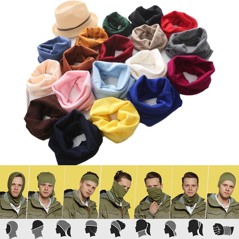 Basic Nackenschal Damen Herren Gestrickt Kaschmir Rollkragen Nackenschutz Unisex Wollpullover Schals Nackenschutz Stehkragen
