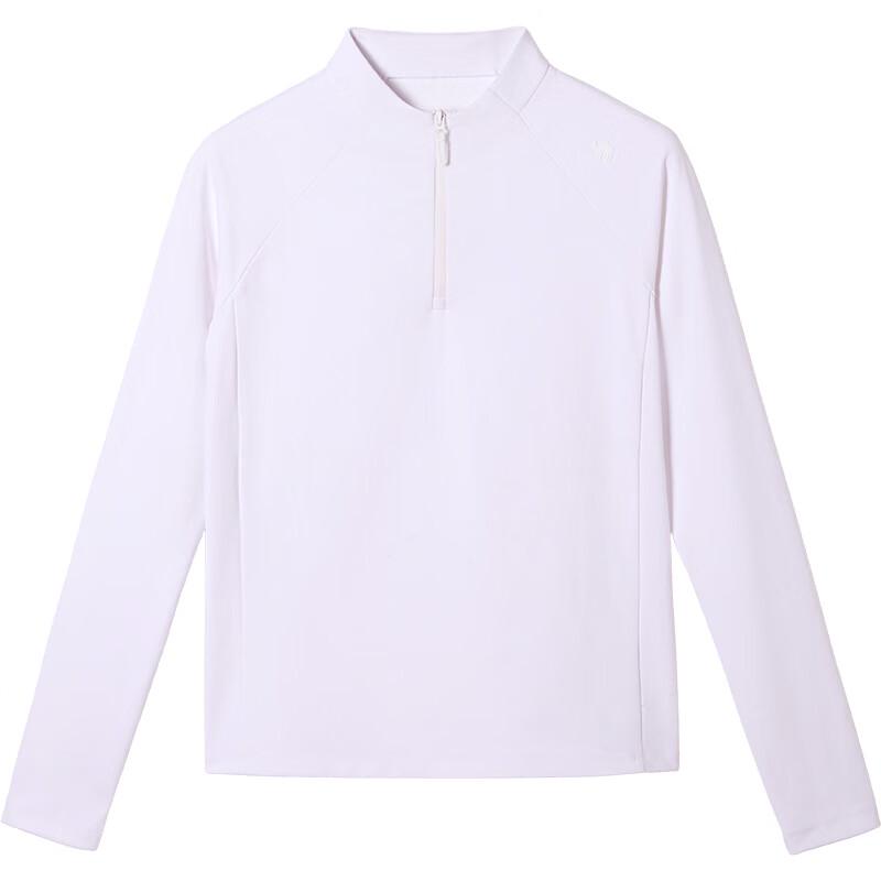 Camel Women's Quick-Dry Stand-Collar Long-Sleeve Sport Top