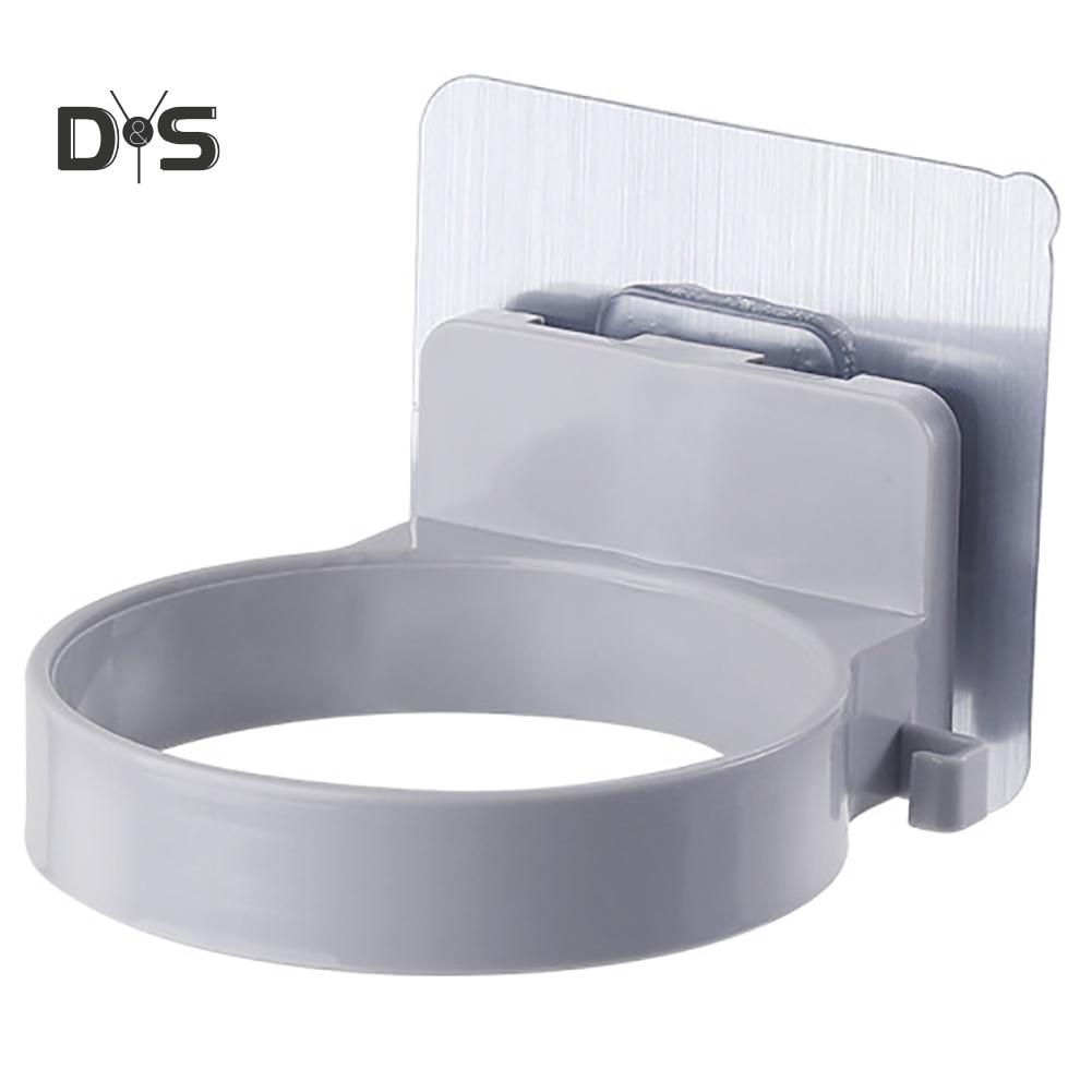 Wild Bluebell Bathroom Wall Mounted Electric Hair Dryer Holder Storage Rack Shelf