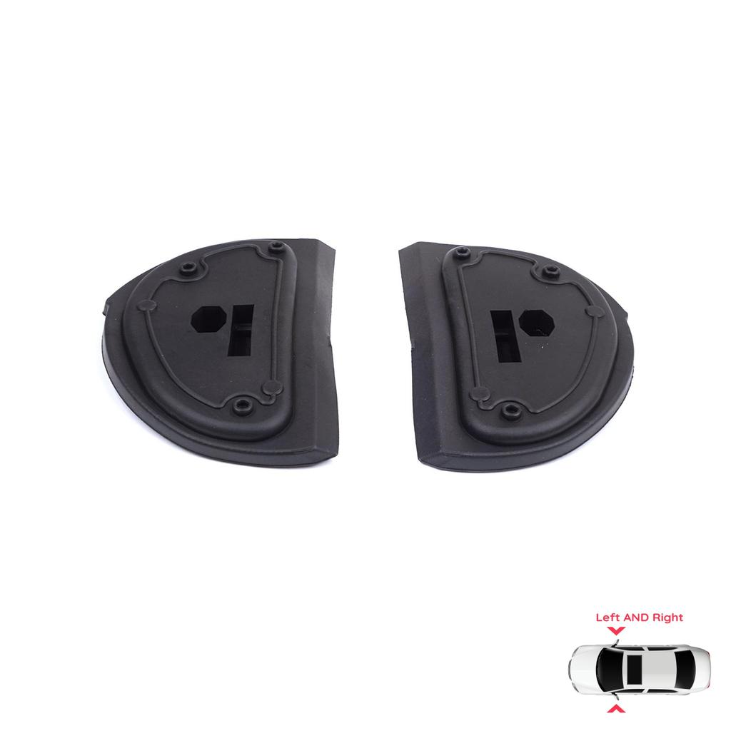 ESP848 LHD Electric Exterior Side Wing Mirror Rubber Seals Pads Left Right For Mercedes W210 W140 W202 S202 SL R129 Facelift