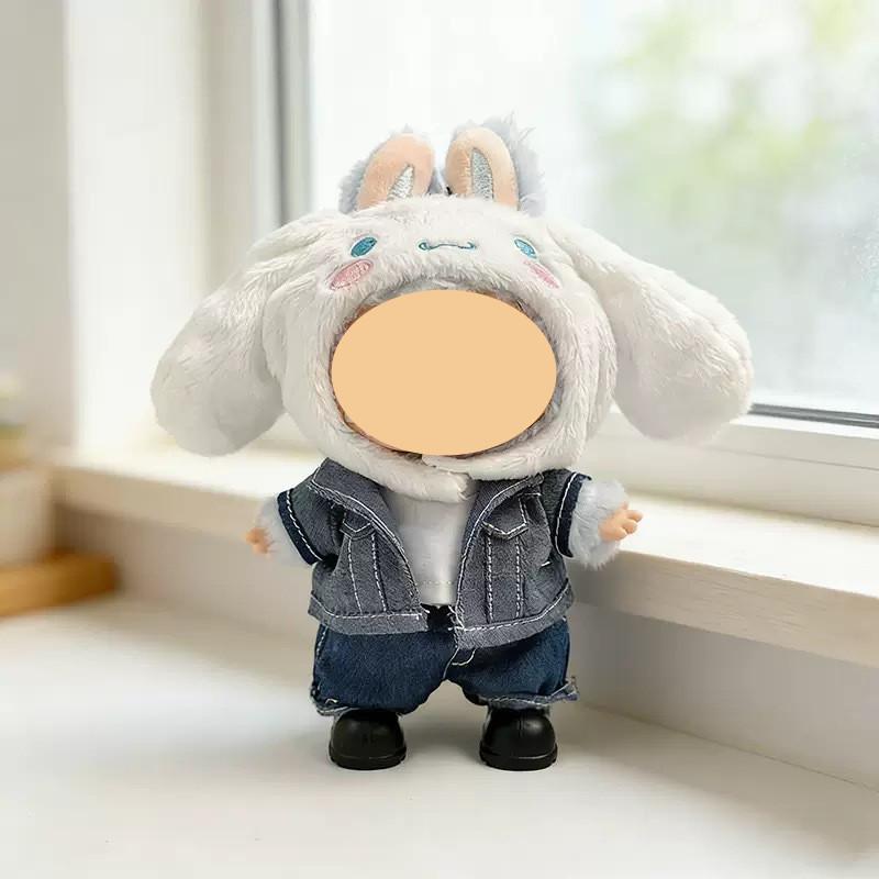 [Cloth Only] Fashionable Clothes Set for Plush Doll , Cute Cartoon Suit(Polyester/Cotton).