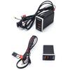 USB Charger Car Interface Socket Double connector  Double QC3.0  Voltage display For Toyota Corolla Camry Universal