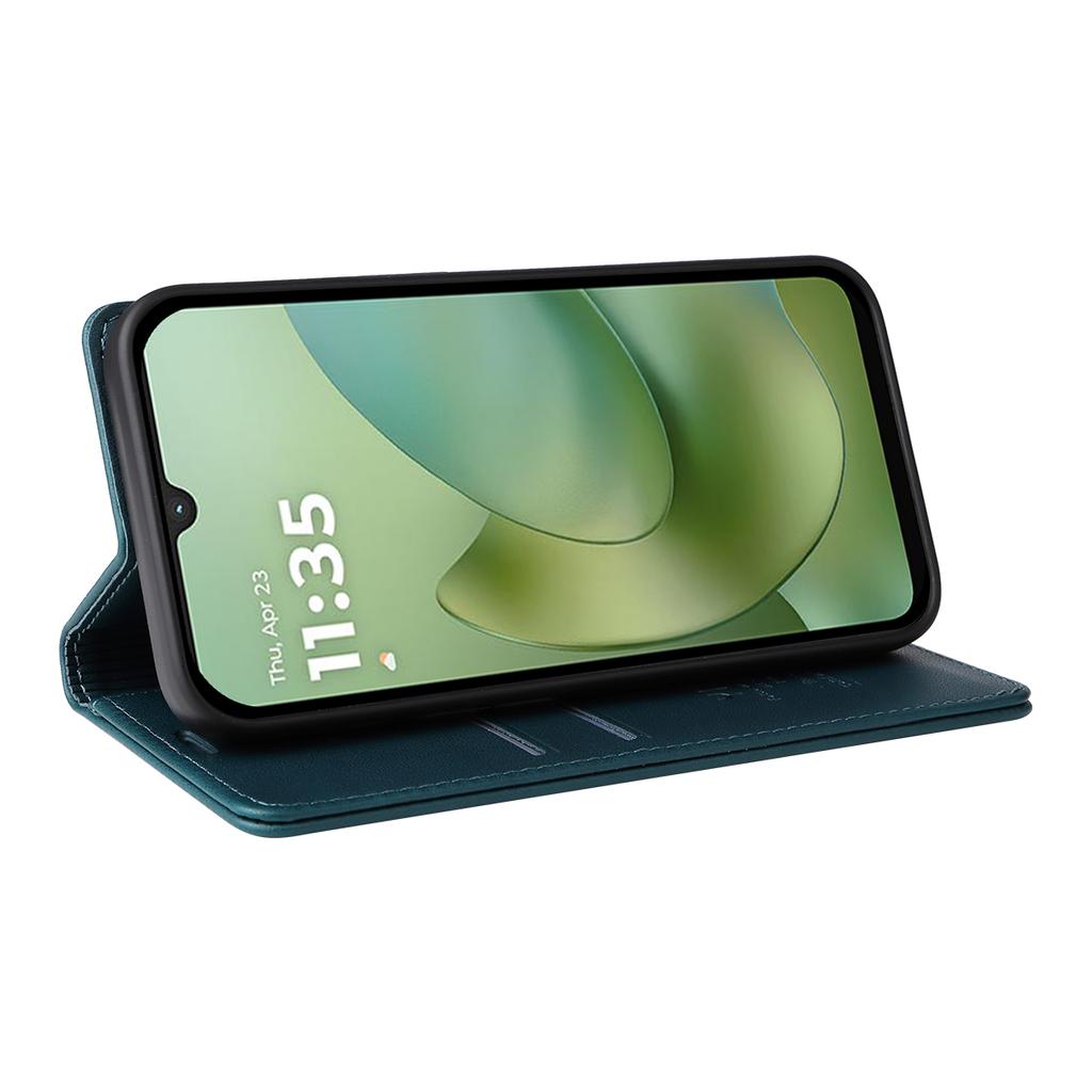 For Motorola Moto G06 4G Phone Cases YIKATU Magnetic Closure PU Leather Mobile Cover