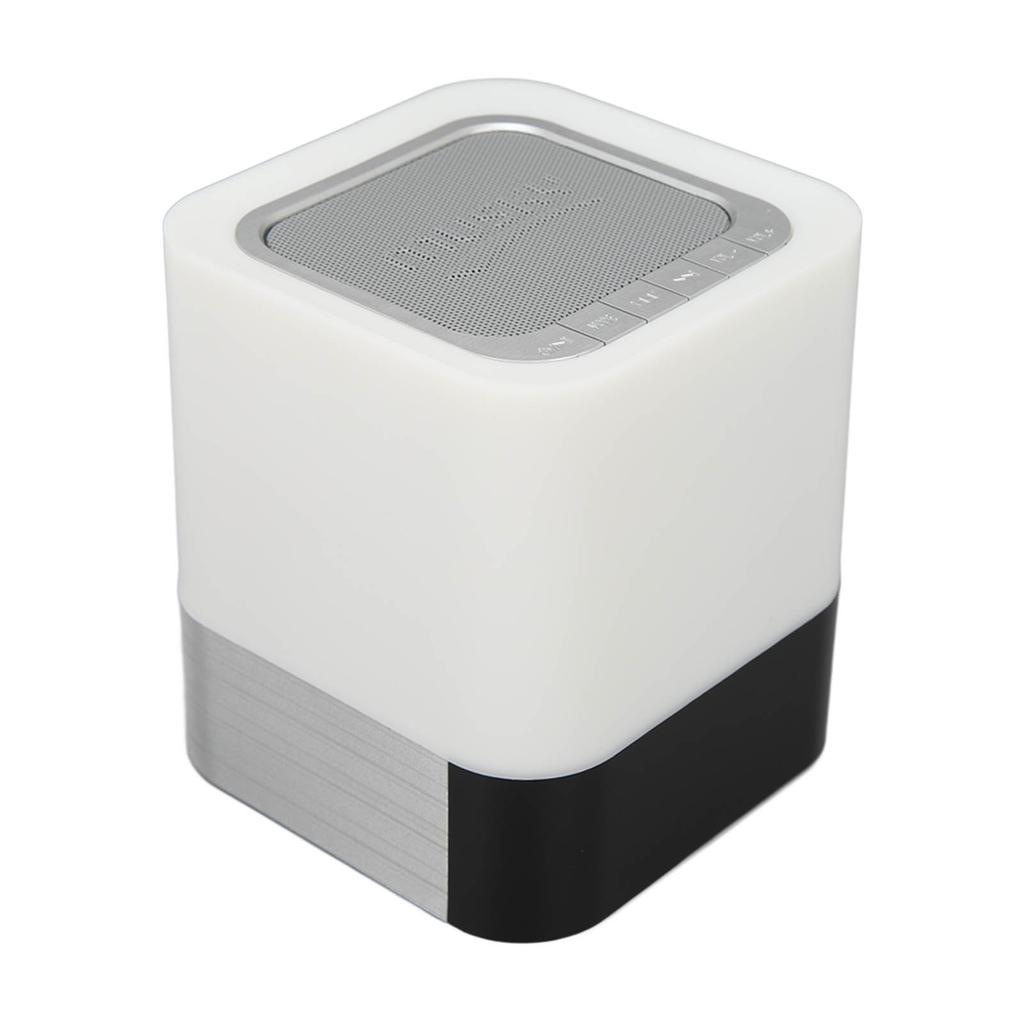 Night Light Bluetooth Speaker Wireless Portable Woofer Touch Control Bluetooth Speaker with LED Light USB Interface