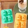 Food Grade Silicone Ice Tray Hanging Cup Lion Shape Ice Mold Reusable Ice Maker for Soup Freezers Wine Juice Enduring