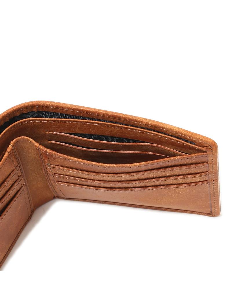 Sotto Pueblo Leather Bifold Wallet, No Coin Purse, Genuine Leather, Card Slots, Dark Brown (so-w-0149)