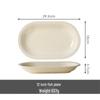 Nordic Style Ceramic Underglaze 12-inch Fish Plate