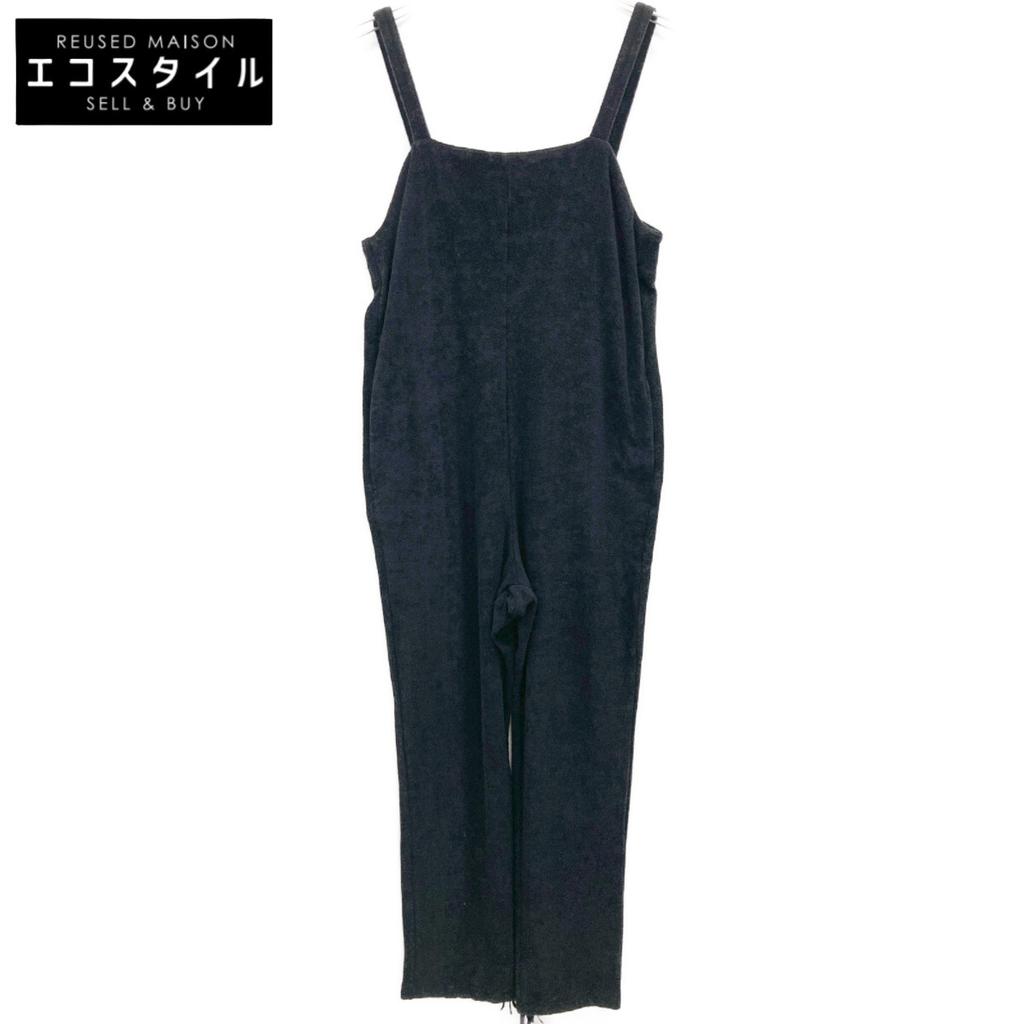 SANA Black Pile Overalls Overall All-in-one F blackUsed