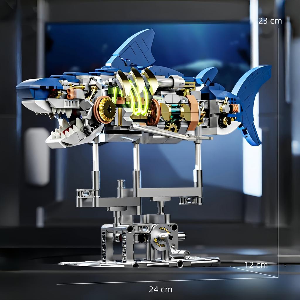 866 Teile MOC Kreatives Libellen Mechanisches Modell Bausteine Set DIY Konstruktionsspielzeug STEM Lernen für Kinder Erwachsene Set