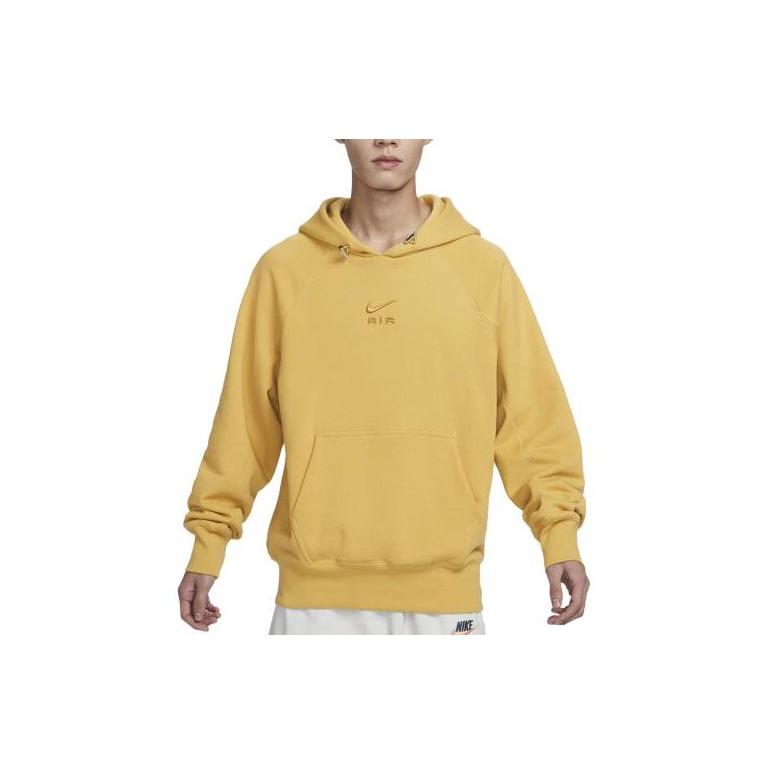 Nike Sweatshirts Men's Wheat Gold Hooded Moderate Regular DV9778-725