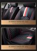 Universal Diamond Full Seat Wear-resistant PU Leather Color Bar Car Seat Cover Cushion Pad Surround Breathable...