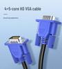 1.5m VGA HD Cable: Connect Desktop To Projector or Display