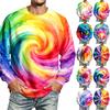 Herren Pullover mit bemaltem Print, lässig, sportlich, langärmlig